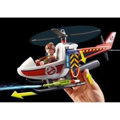 Playmobil - Cazafantasmas Venkman Con Helicóptero - 9385 -Juguete Descuento Tienda medias 4481