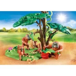 Playmobil - Orangutanes Con árbol - 70345 -Juguete Descuento Tienda medias 4516