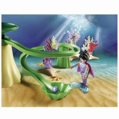 Playmobil - Cala De Sirenas Con Cúpula Iluminada 70094 -Juguete Descuento Tienda medias 4526