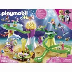 Playmobil - Cala De Sirenas Con Cúpula Iluminada 70094 -Juguete Descuento Tienda medias 4529
