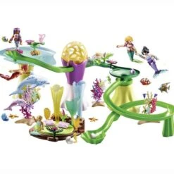 Playmobil - Cala De Sirenas Con Cúpula Iluminada 70094 -Juguete Descuento Tienda medias 4530