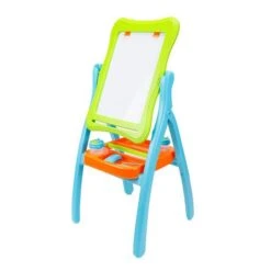 Pizarra Azul De Doble Cara Con Bandeja -Juguete Descuento Tienda medias 454