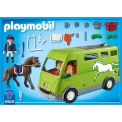 Playmobil - Transporte De Caballo - 6928 -Juguete Descuento Tienda medias 4570