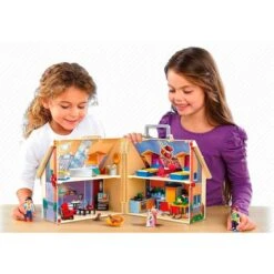 Playmobil - Casa De Muñecas Maletín - 5167 14 Playmobil - Casa De Muñecas Maletín - 5167 -Juguete Descuento Tienda medias 4608