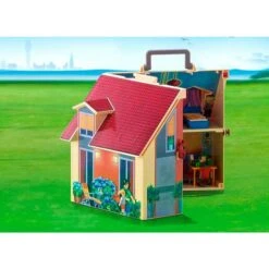 Playmobil - Casa De Muñecas Maletín - 5167 15 Playmobil - Casa De Muñecas Maletín - 5167 -Juguete Descuento Tienda medias 4609