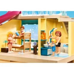 Playmobil - Bungalow Con Piscina 70435 -Juguete Descuento Tienda medias 4635