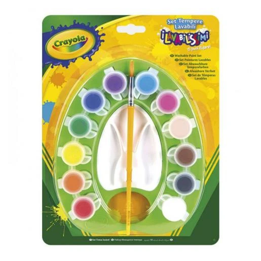 Crayola - Paleta Témperas Lavables 3 Crayola - Paleta Témperas Lavables