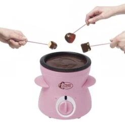 Bestron - Fondue De Chocolate Rosa 25 W -Juguete Descuento Tienda medias 483