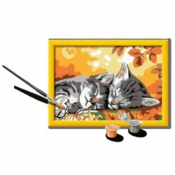 Ravensburger - Gatitos En Otoño CreArt -Juguete Descuento Tienda medias 489
