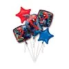 Spider-Man - Pack 5 Globos Bouquet 1 Spider-Man - Pack 5 Globos Bouquet -Juguete Descuento Tienda medias 555