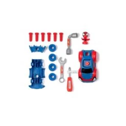 Smoby - Maletín De Herramientas Para Construir Coche Spidey ㅤ 7 Smoby - Maletín De Herramientas Para Construir Coche Spidey ㅤ -Juguete Descuento Tienda medias 657