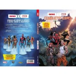 Panini Fortnite X Marvel: Conflicto Cero 18 Panini Fortnite X Marvel: Conflicto Cero -Juguete Descuento Tienda medias 79