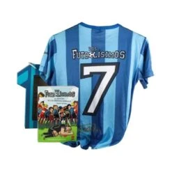 Los Futbolísimos - Pack El Misterio De Los árbitros Dormidos + Camiseta Los Futbolísimos Talla 10 Años - Libro 1 -Juguete Descuento Tienda medias 935